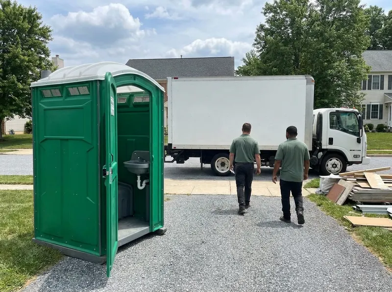 Flushable Portable Restrooms with Sinks in Reisterstown, MD