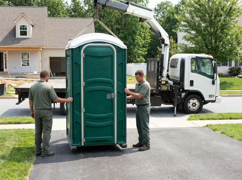 High-Rise & Crane-Lift Portable Toilets in Reisterstown, MD