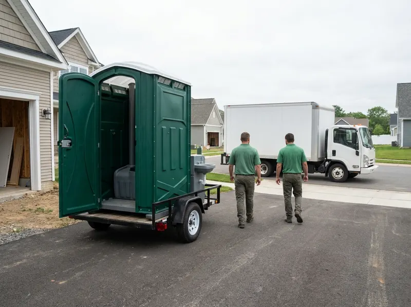 Trailer-Mounted Portable Restrooms in Reisterstown, MD